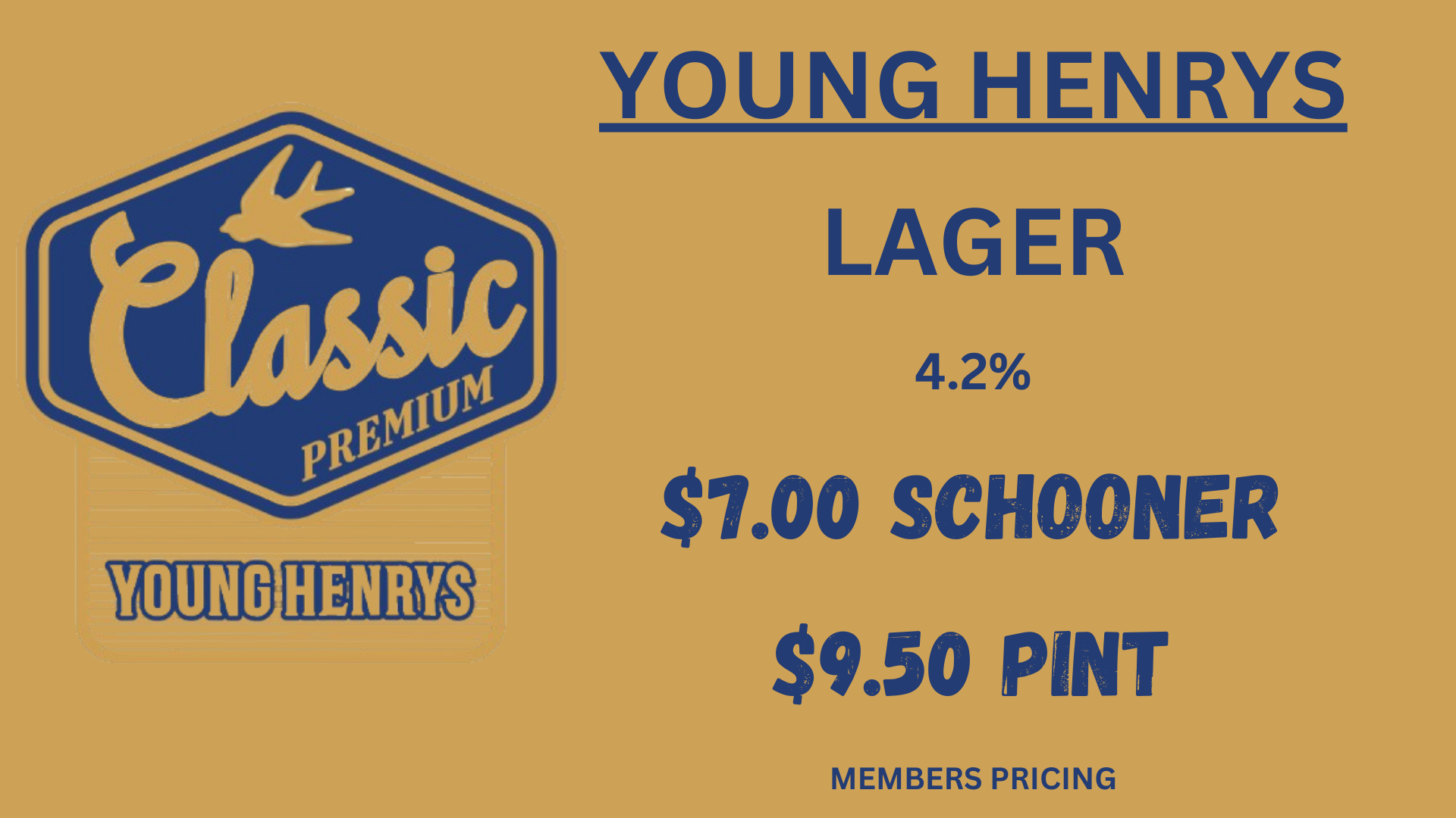 Young Henrys Lager