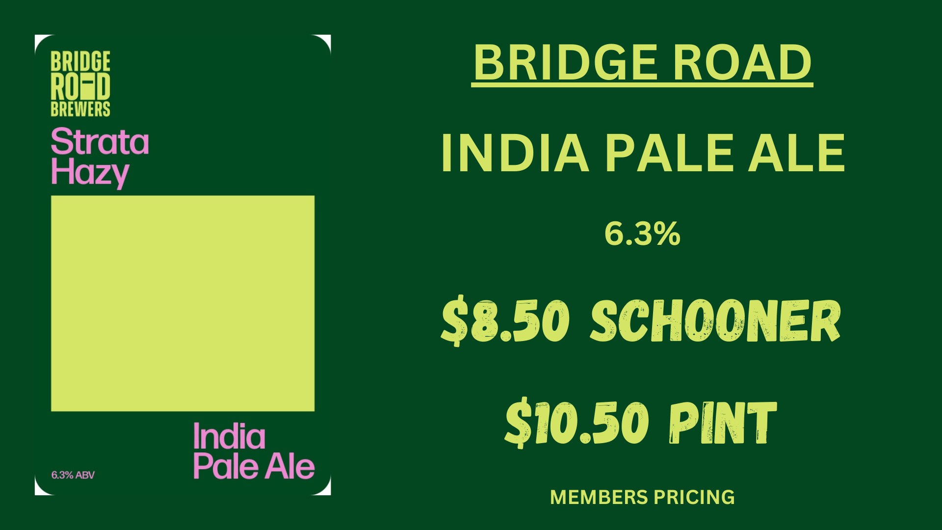 Bridge Road India Pale Ale