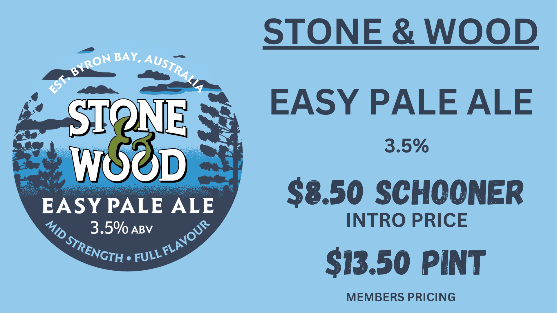 Stone & Wood Easy Pale Ale