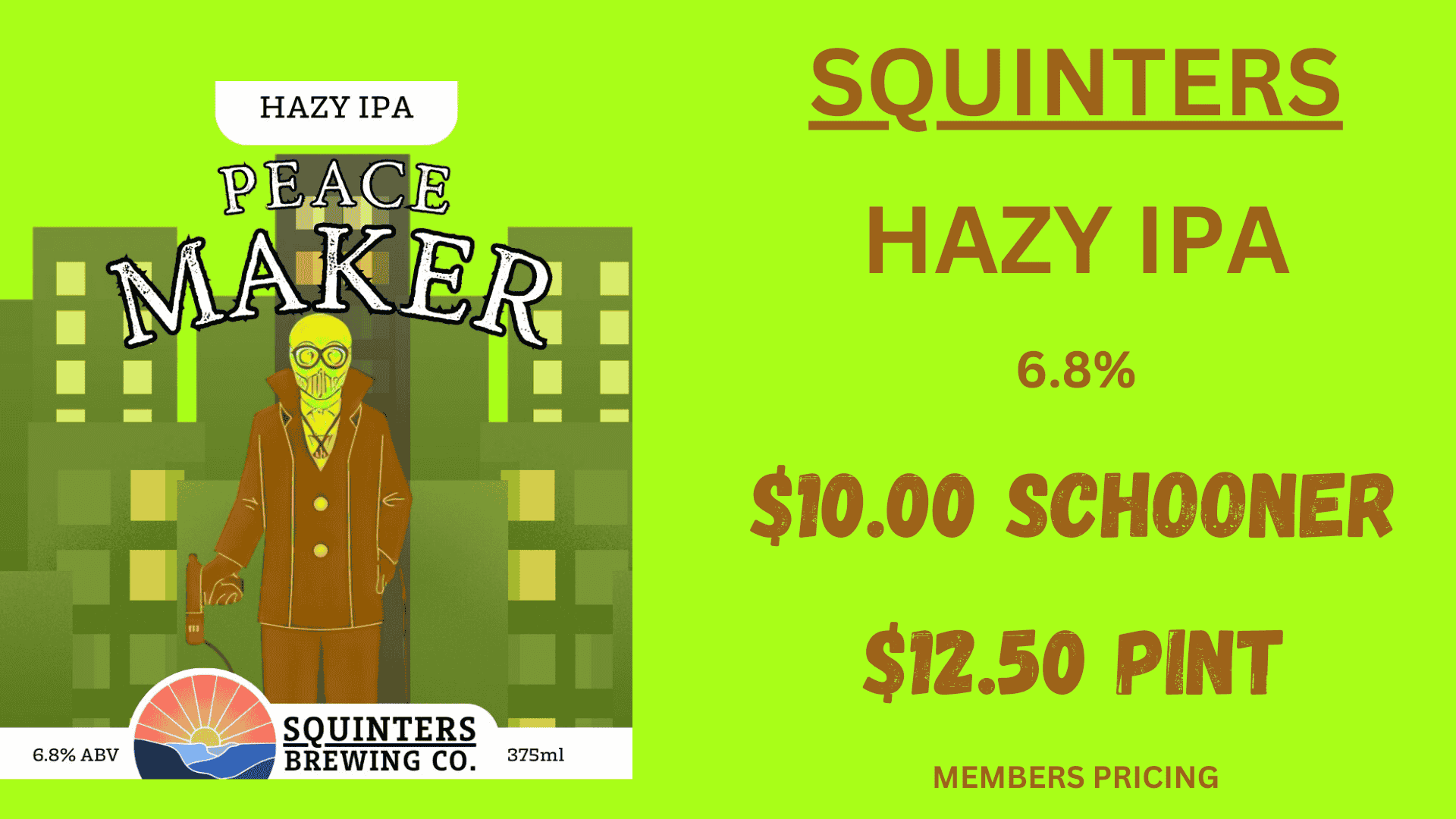 Squinters Hazy IPA