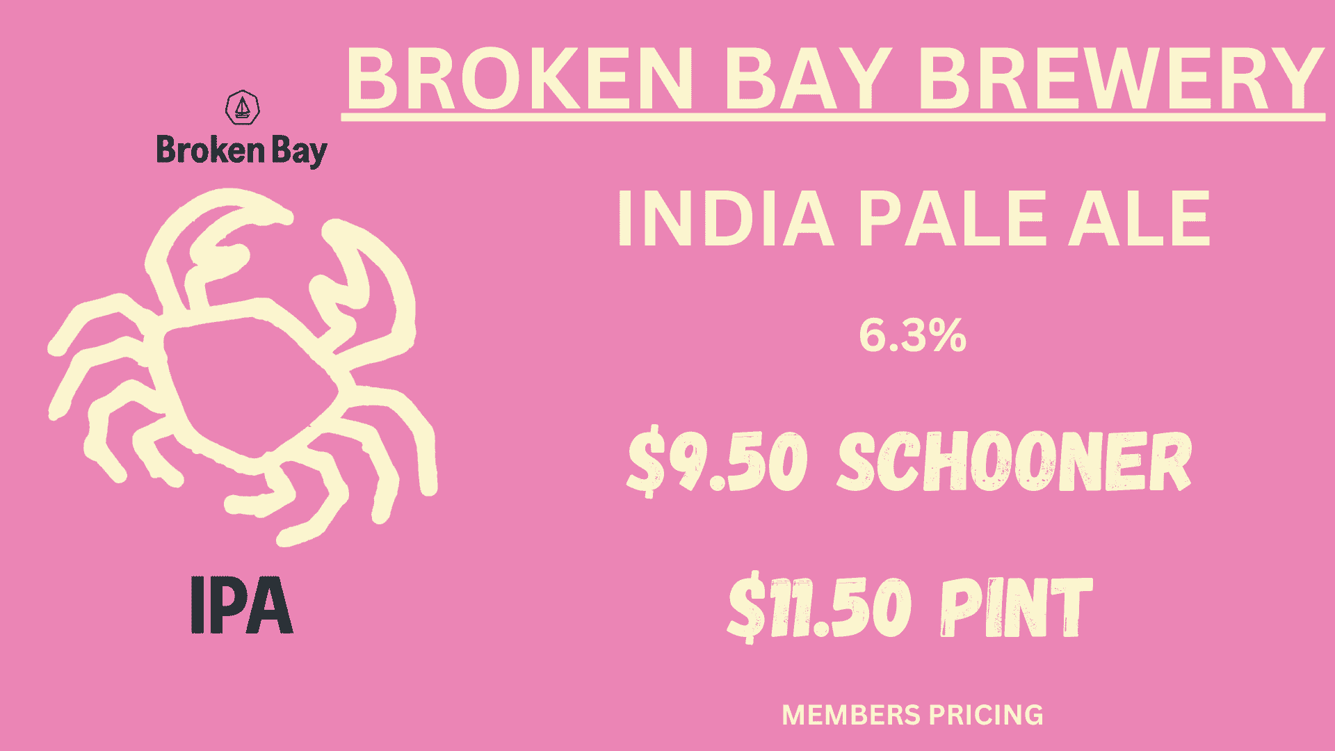 Broken Bay Brewing India Pale Ale