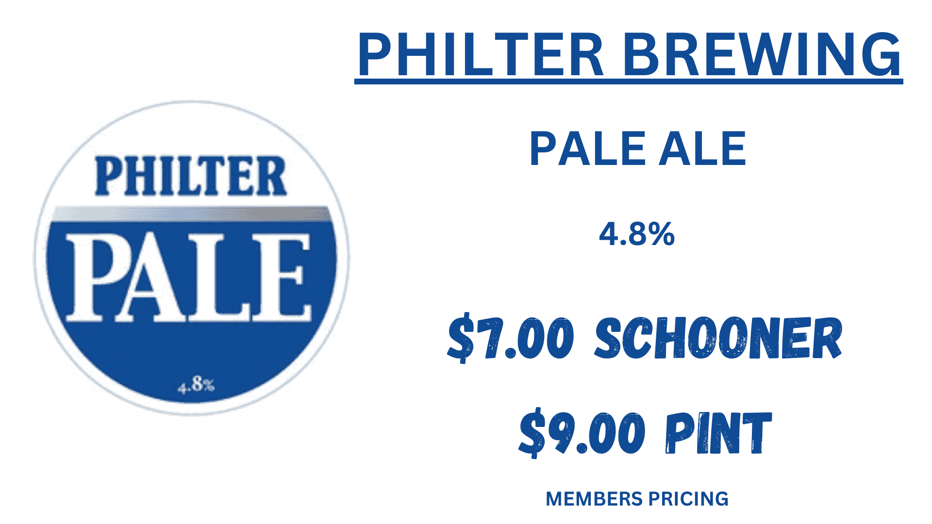 Philter Brewing Pale Ale