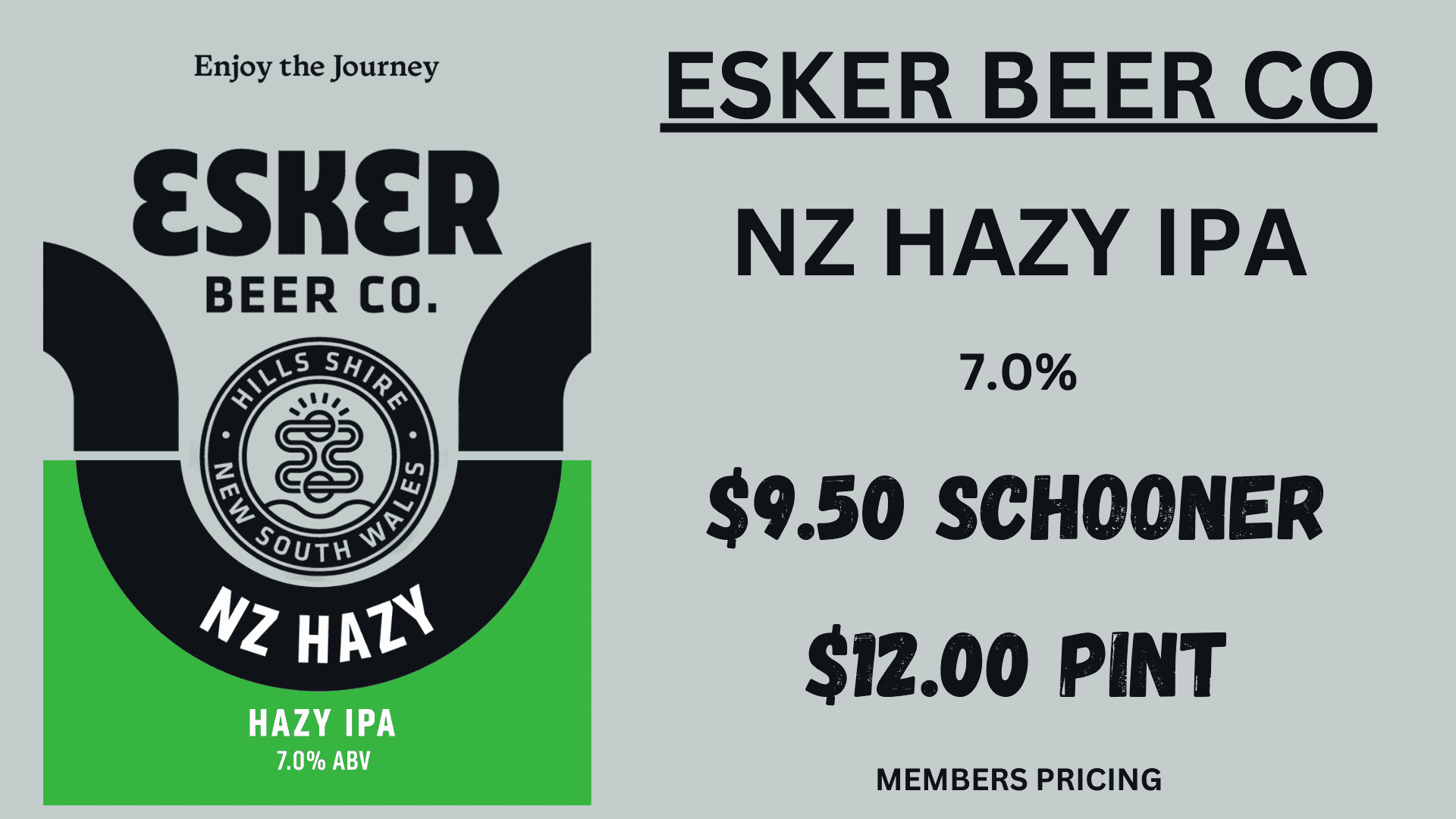 Esker NZ Hazy IPA