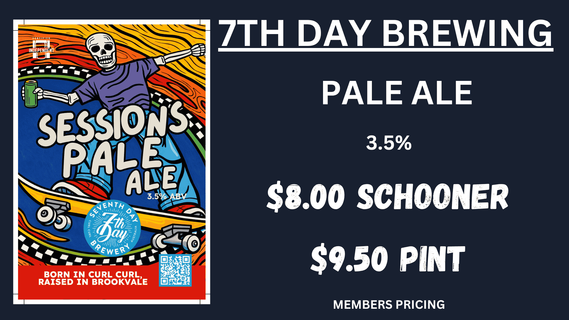 7th Day Brewing Pale Ale