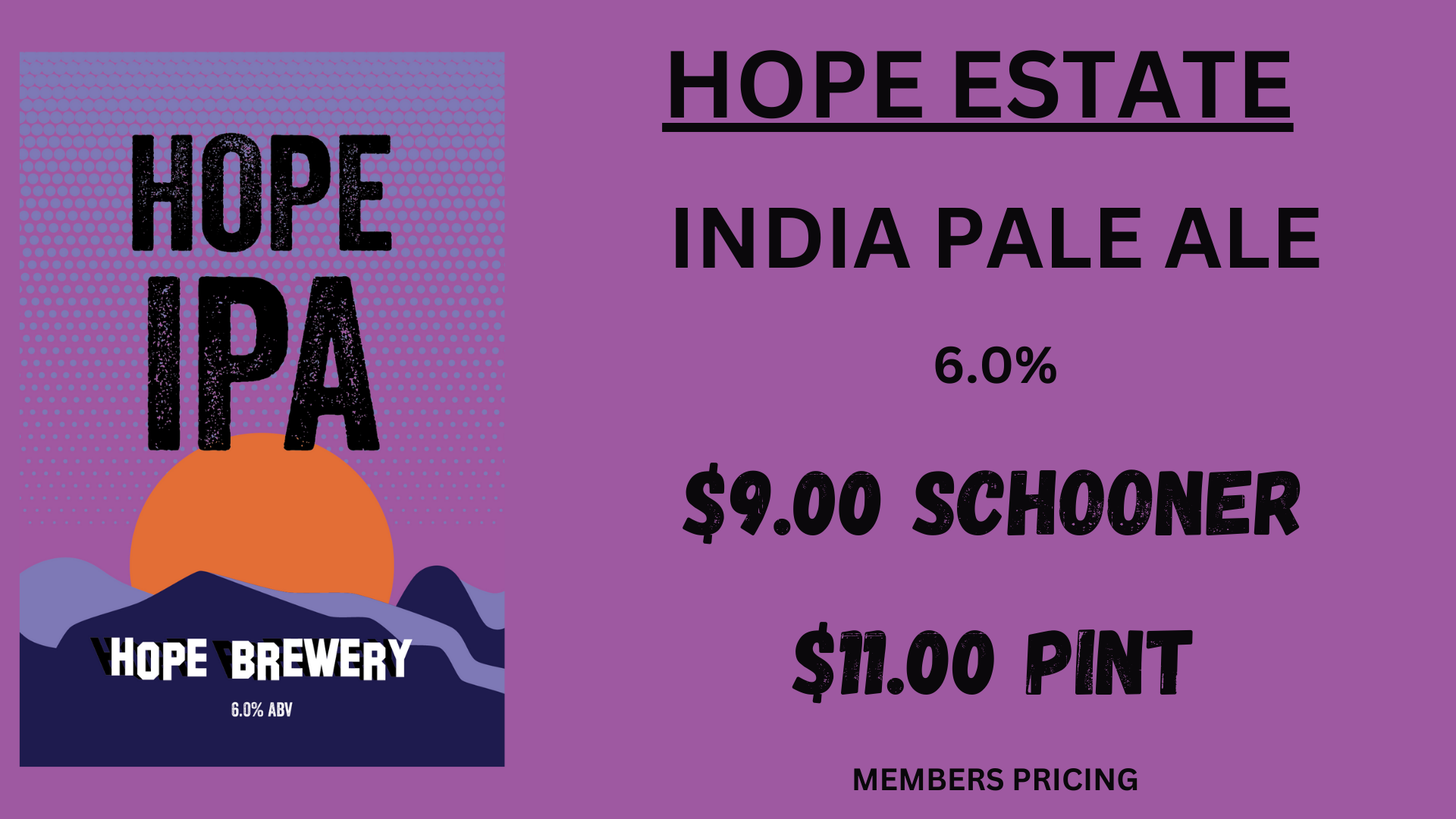 Hope Estate - India Pale Ale