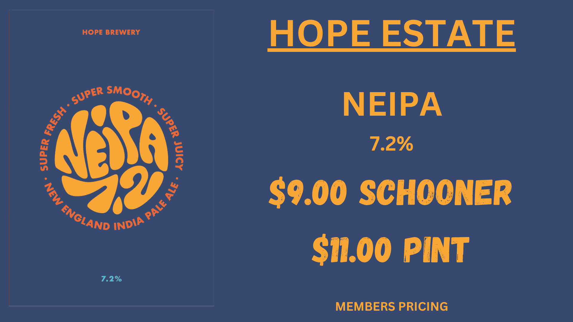 Hope Estate Neipa
