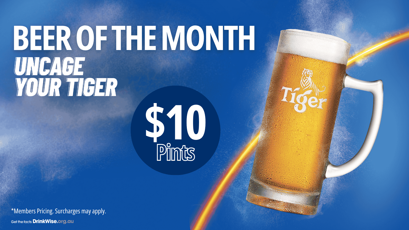 Beer of the Month Tiger